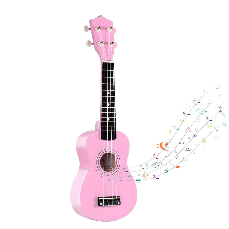 Kids Guitar Acoustic, 21 Inch Wooden Acoustic Guitar For Toddler Guitar Toy