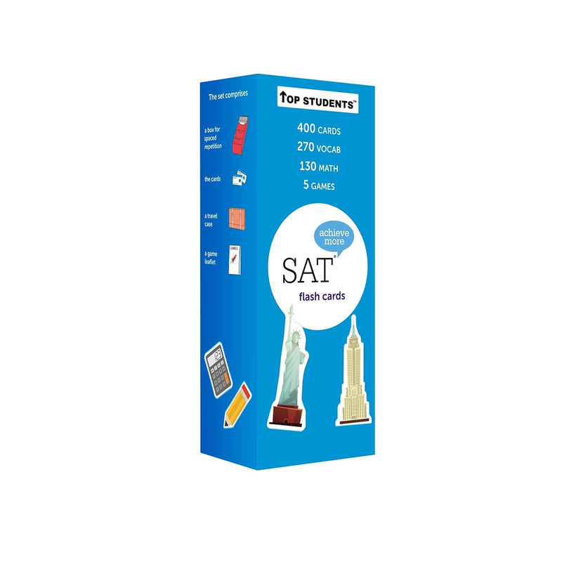 Sat Flash Cards 2024 400 Sat Vocabulary And Math Flash Cards Sat Prep Sat V