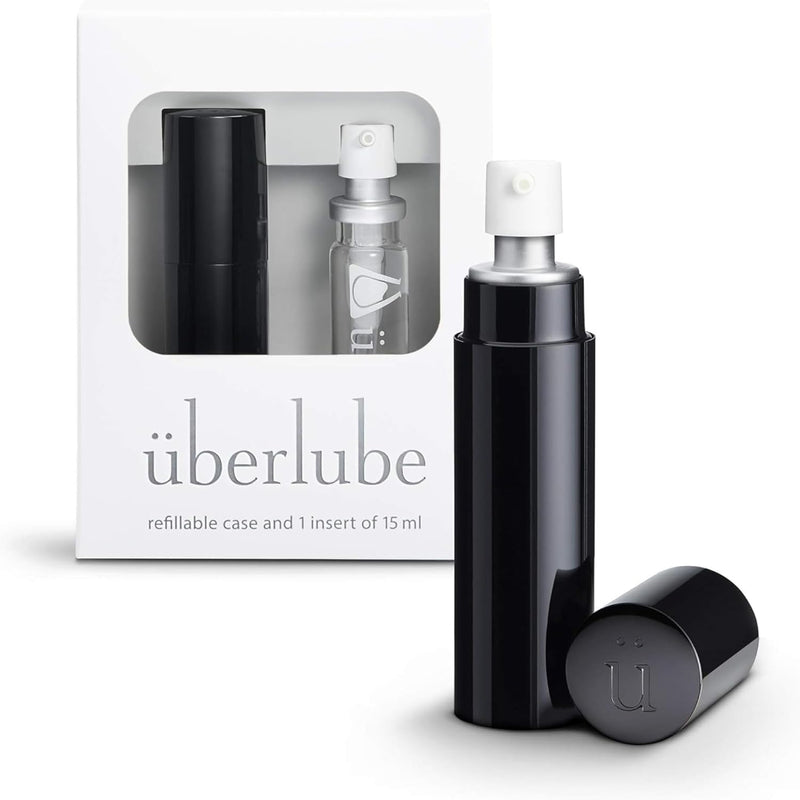 Silicone Lube - Black For Travel Unscented Silicone Lubricant Personal Lubrication : Latex-Safe Sex Lube Liquid For Couples, Flavorless, Vaginal & Anal Lube - 15Ml