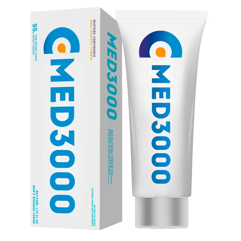 Med3000 Gel For Men - Male Massage Topical Cream, 1.75 Fl Oz