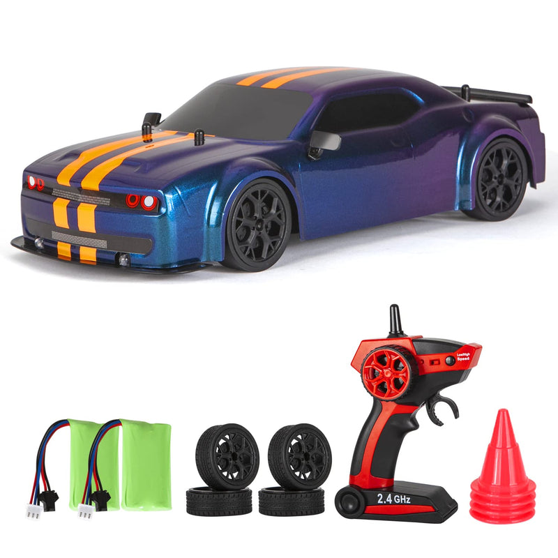 Rc Drift Car, 1:14 Remote Control Car 4Wd Drift Rc Cars Vehicle 28Km/H High Sp