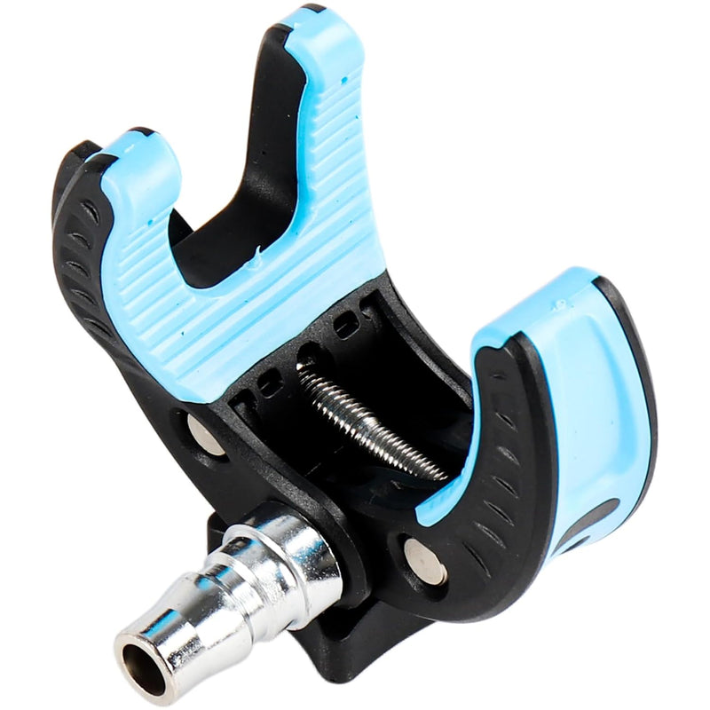 All-Metal Self-Lock Adapter For Reciprocating Linear Actuator Vac-U-Lock Connector Quicsex Machine Quick Connector G-Spot Vibrator Clamp Device Adapter Retaining Clamp Can Clip The Sex Dildo