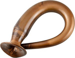 Gold Plated Soft Butt Plug, Long Anal Dildo for Men and Women