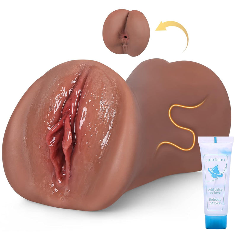 Pocket Pussy Sex Toys For Men - 7.5" Depth Realistic Sex Dolls For Men With Ultra Soft Fleshy Vagina Anus Stroker, Male Masturbators Stroking Toys For Men'S Sex, Mens Penis Training Adult Sex Toys