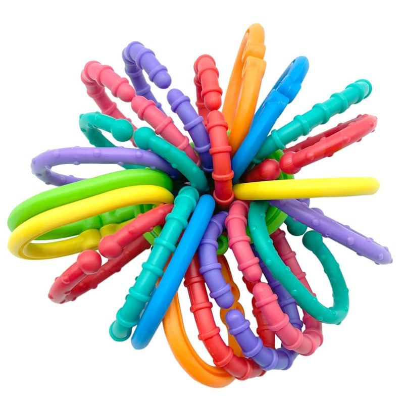 Baby Toys Links To Go Car Seat And Hanging Stroller Ring Toy, Larger Connec