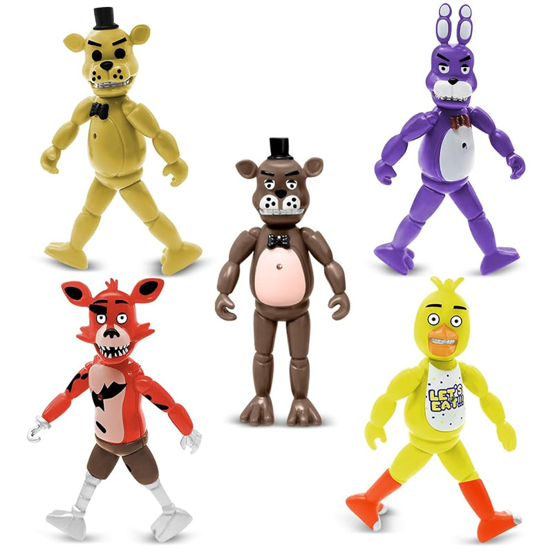 Action Figures, 5 Pcs Action Figures Toys, 5.5 Inches Collectible Toys Set