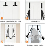 Adjustable Door Sex Swing with Seat – Bondage Love Sling for Couples, Supports 300 lbs