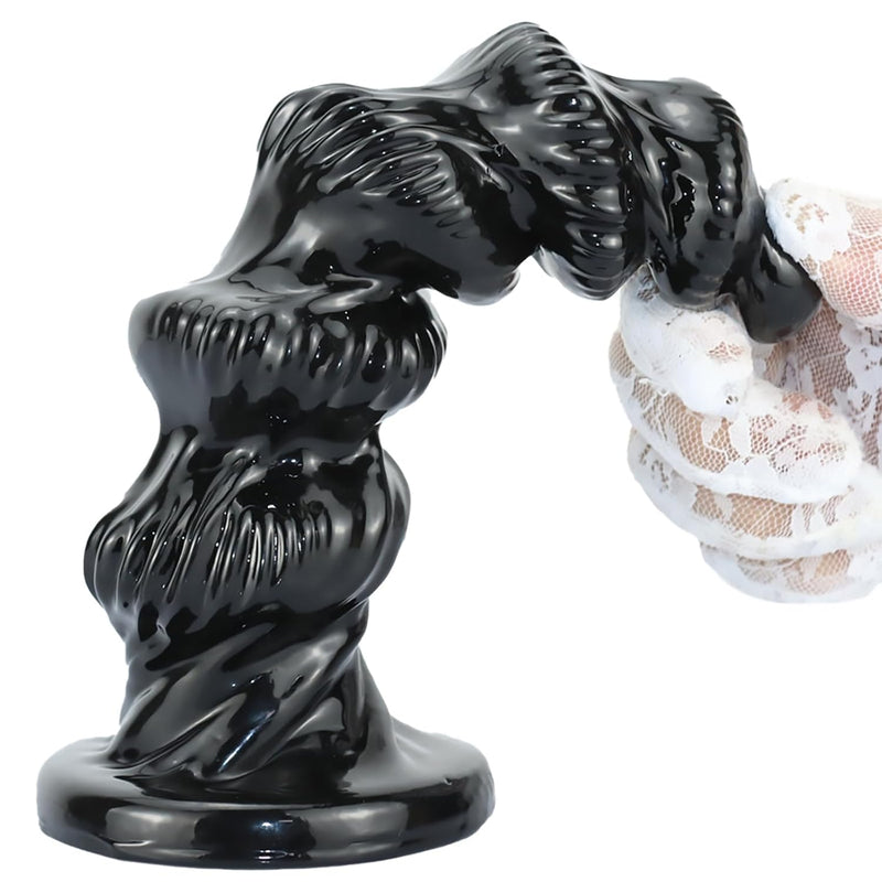 11 Inch Spiral Anal Plug Dildo - Flexible Long Butt Plug Dildo With Graduated Width For Intense Stimulation - Anal Trainer Anus Dilator Prostate Massage Anal Sex Toy For Men Women