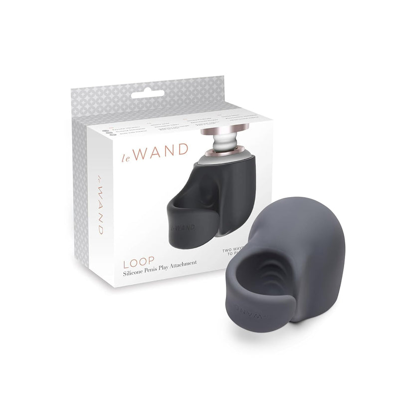 Loop Silicone Penis Stimulation Attachment – Textured Male Masturbation Sleeve For Original – Flexible, Weighted Silicone Penis Vibrator Accessory For Targeted Frenulum Stimulation