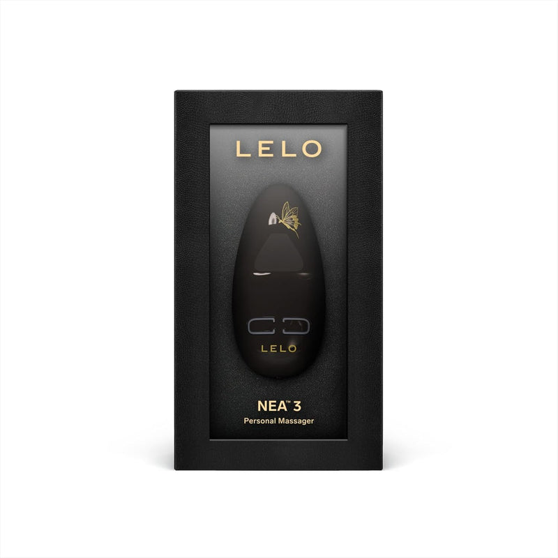 NEA 3 Mini Bullet Vibrator - 10 Settings, Discreet, Pitch Black