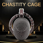 Male Chastity Cage,Stainless Steel Male Chastity Devices Flexible Mesh Chain Cock Cages Breathable And Comfortable?Adult Sex Toys For Man Flexible Mesh Chain Cock Cages