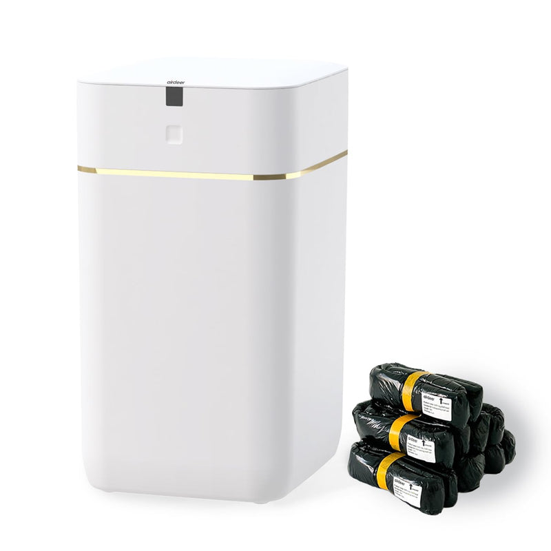 Automatic Trash Can, 4 Gallon Self Sealing And Self-Changing Smart Trash Can, Mo