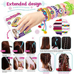 Friendship Bracelet Making Kit for Girls Ages 7-12, DIY String Maker Craft Set