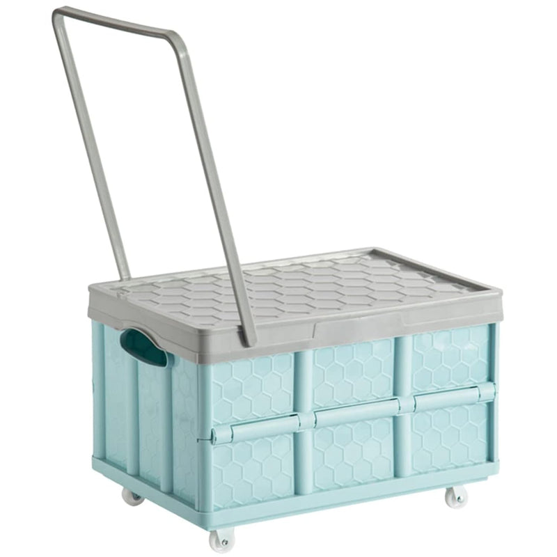 Planter Trolley Lidded Storage Bin Collapsible Storage Box Stackable Clothes Sto