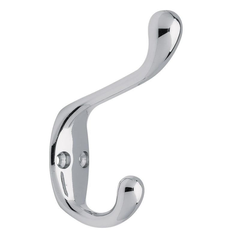 B42302Q-Chr-C5 3-Inch Heavy Duty Coat And Hat Hook, Polished Chrome
