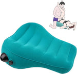 Inflatable Sex Position Pillow for Couples with Built-In Pump