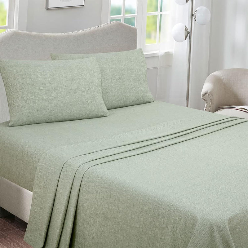 100% Cotton Printed Flannel Sheet Set 4 Piece Brushed Turkish Bedding Super So