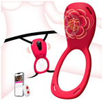 Couples Rose App Remote Control Wearable Vibrator, Couples Women Men Adult Sex Toys Games, Clitoral Panty Vibrator Vibrating Cock Ring For Hands-Free, Bdsm Clitoral Stimulator Female Sex Toys