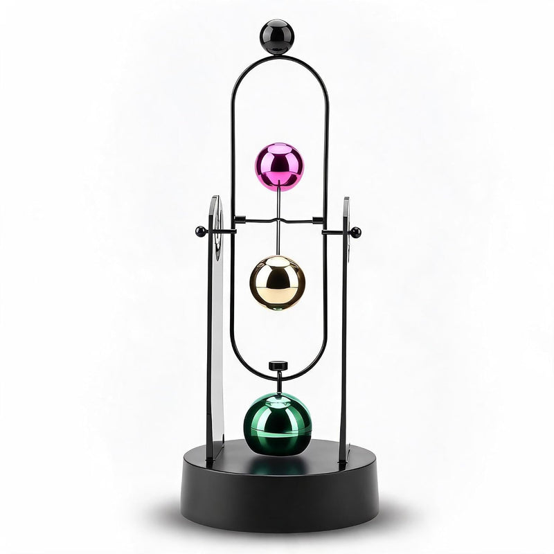 Perpetual Motion Kinetic Wall Art Electronic Wiggle Desk Decor