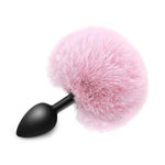 Rabbit Tail Anal Plug,Silicone Butt Plug,Anal Sex Toys For Men,Women,Plug Anal For Couples,Butt Plugs For Cospaly (Large Pink), Purple