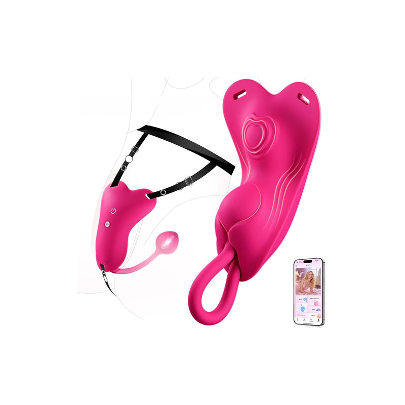 Wearable Vibrator Couples Sex Toys -3 In 1 Vibrating Panties Sex Toy Women Female With 10 Vibrating Modes, Ai Sync Remote Control Adult Sex Toys & Games For G Spot Clitoral Anal Vibrators