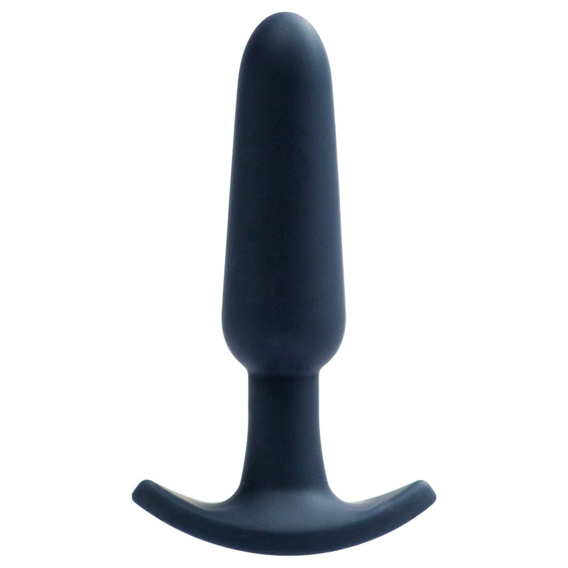 Bump Anal Vibrator, Rechargeable Waterproof Prostate Vibe, Adult Sex Toy, Easy Insertion Round Tip (Black)