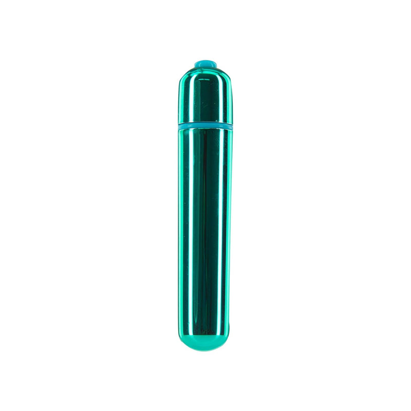 3.5 Inch Vibrating Bullet Teal Color, 3 Speed And Waterproof With Simple One Button Speed Control, Adult Sex Toy