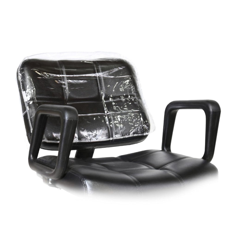 Round Chair Back Cover Transparent Vinyl