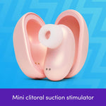 Passion Pod Clit Sucker Adult Sex Toy | Small Clitoral Suction Stimulator With Discreet Charging Case | Mini Vibrator Dildo Gift For Women | Sucking Personal Massager Vibrator For Women