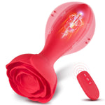 Vibrating Butt Plug & Strap-On Vibrating Dildo