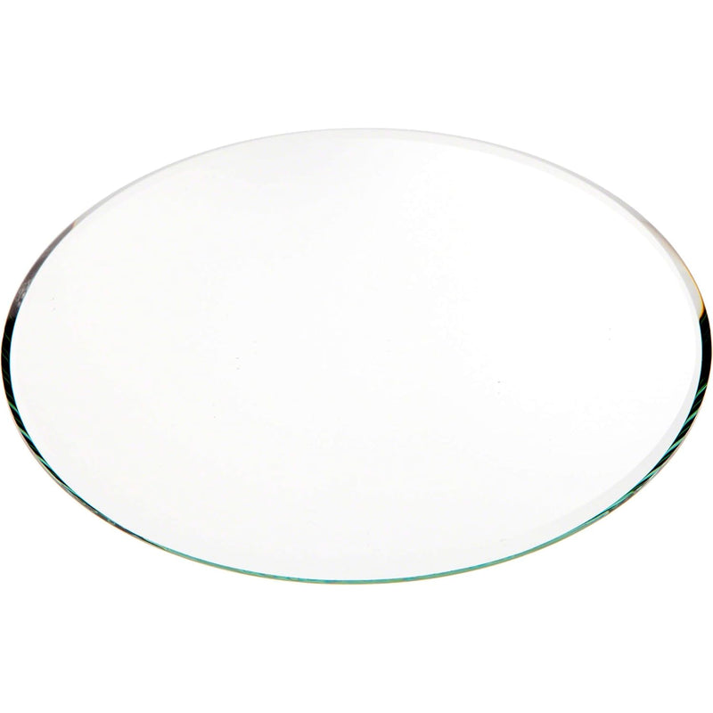 Round 3Mm Beveled Glass Mirror, 6 Inch X 6 Inch