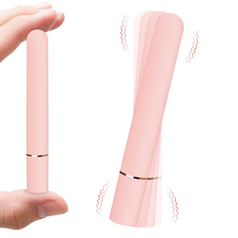 Mini Lipstick Bullet Vibrator, 10 Vibrating Modes For Clitoral G Spot Stimulate Waterproof Adult Sex Toys For Women Couples Beginners