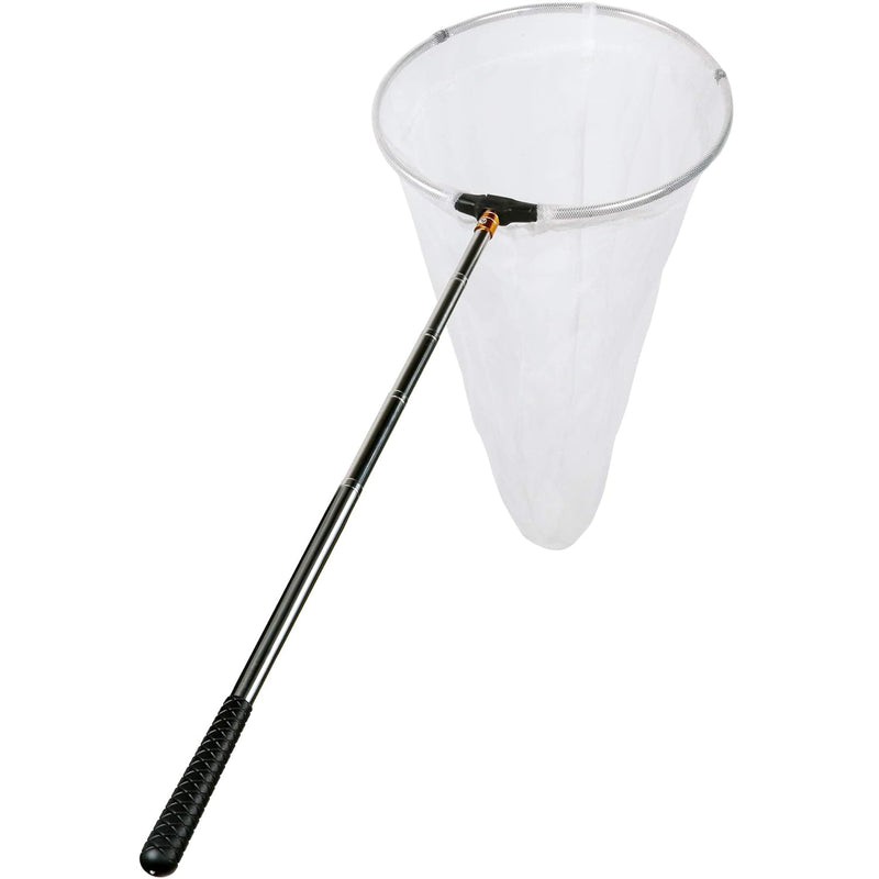 Insect and Butterfly Net with 12" Ring, 24" Net Depth, Handle Ext