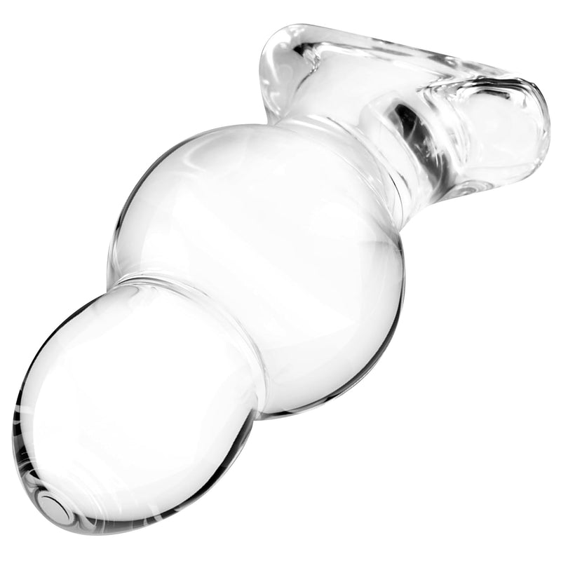 Thick Anal Plug,7.48 Inch Huge Glass Butt Plug Beads Prostate Massage Sex Toys For Women,Men