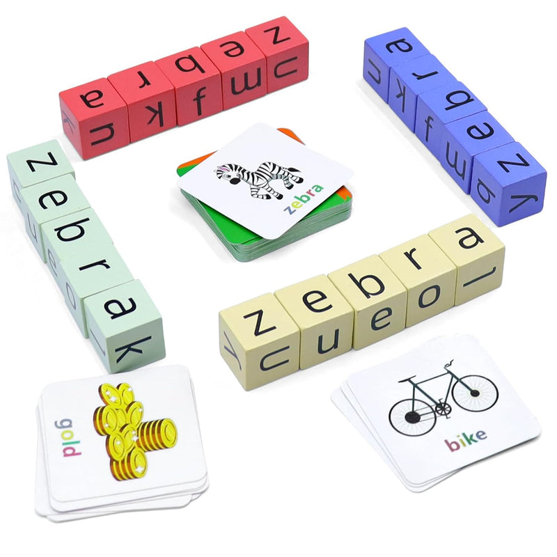 Word Spelling Game, Matching Letter Game For Kids, Fast Paced Word Race Cub