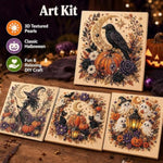 Halloween Ghost Pearl Art Kit, 3D Diamond Painting Craft for Adults
