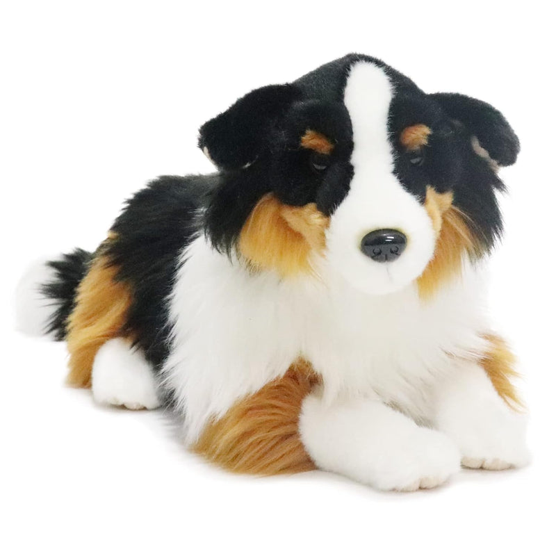 Mini Shetland Sheepdog Tri Premium Dog Stuffed Animal Lifelike & Realistic