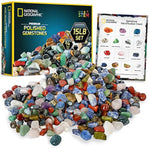 National Geographic Polished Gemstone Collection 15 Lb. Bulk Pack