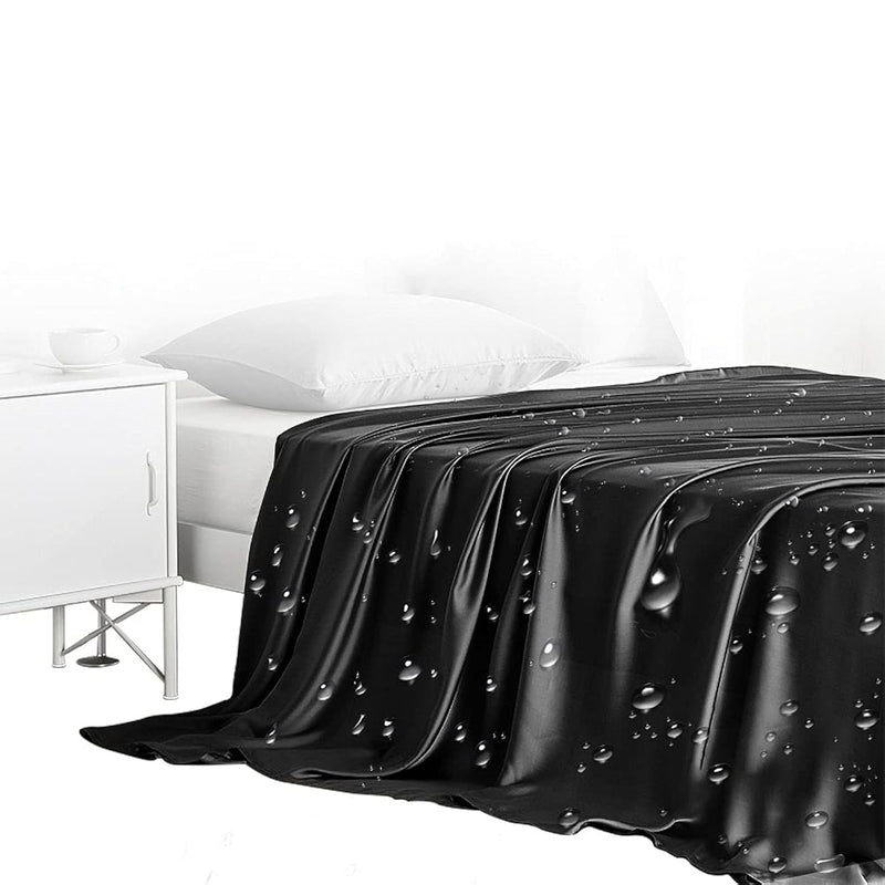 Waterproof Blankets For Bed Sex Furniture For Bedroom Couple Queen Size Games Sheets King Sex Toys Nuru Massage Black Table Pad Bedding Moisture Proof Cover Adults Items Sex Tools Aid Stuff