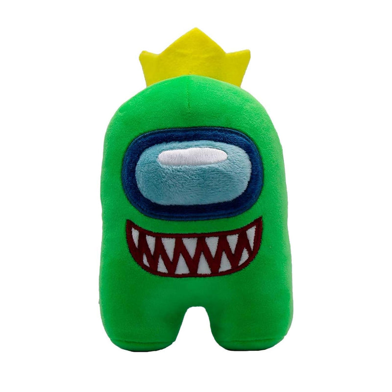 Just Toys LLC Among US 6" Plush Series 4 (Green Imposter w/Crown)
