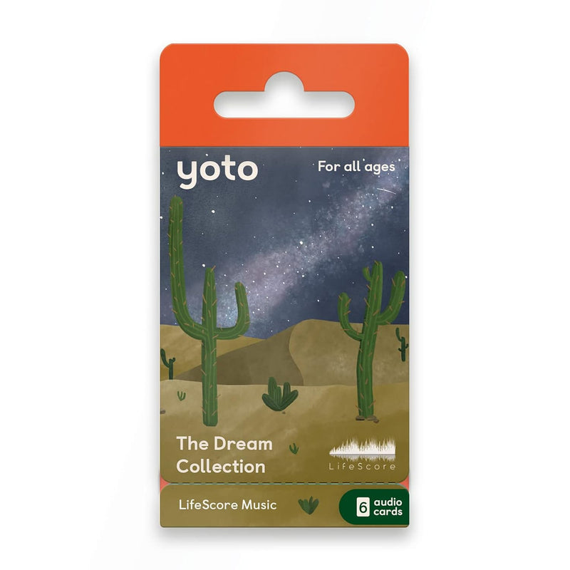 Yoto The Dream Collection by LifeScore – 6 Kids Musical Cards for Use Playe