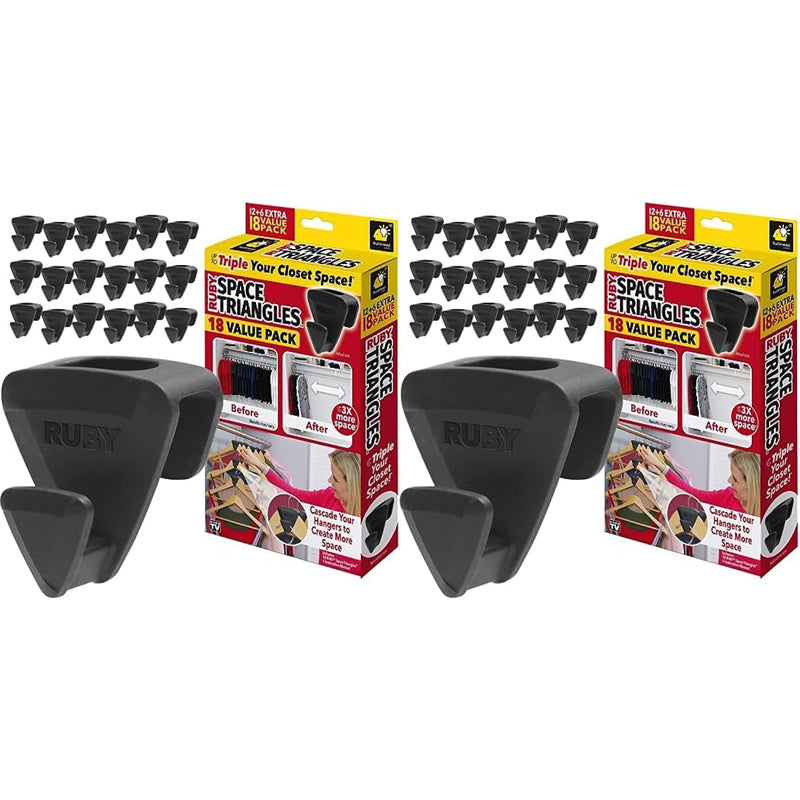 Ruby Space Triangles Original As-Seen-On-Tv Ruby Space Triangles, Ultra- Premium