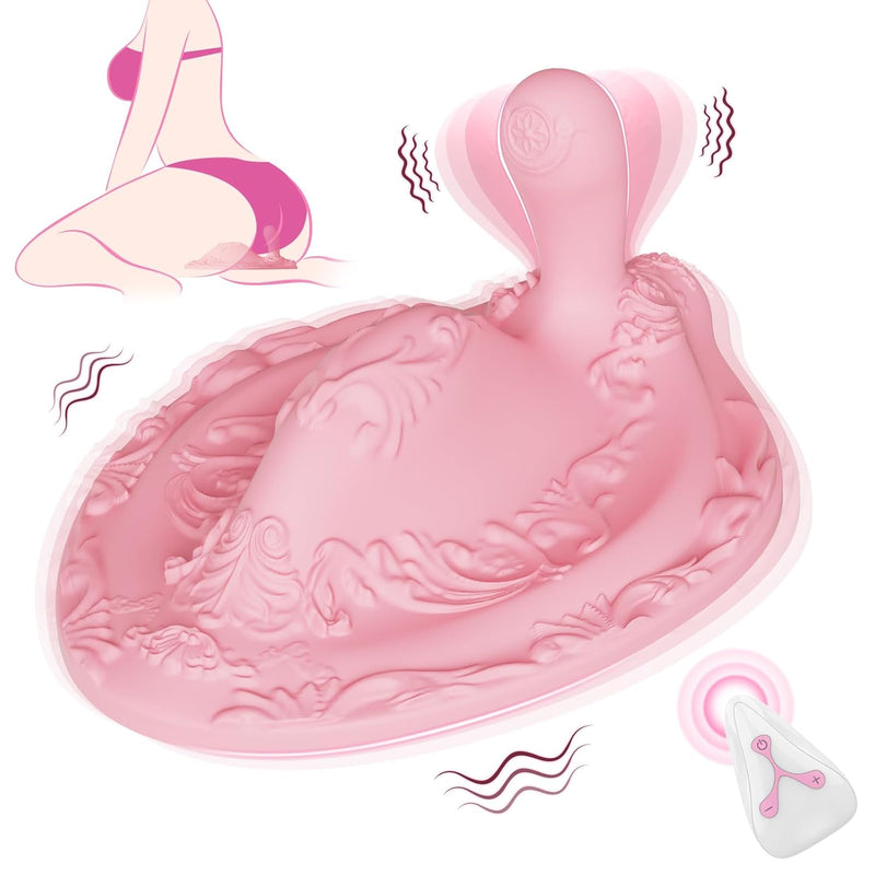 Remote Control Anal Dildo Couples Vibrator, Sit And Ride Prostate Massager With 12 Modes Vibrating Butt Plug Male Sex Toy Cushion, G Spot Clit Stimulator Female Adult Sex Toys For Women Men
