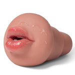 Pocket Pussy Sleeve Adapted To Any Penis Pump Or Male Masturbator, Mouth Shaped, Adult Sex Toy,Washable And Portable,Tan