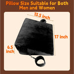 Intimacy Support Pillow with Handcuffs – Positioning Cushion for Comfort & Play