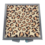 Leopard Print Condom Carrying Case For Pocket, Purse,Or Travel - Discreetly Holds And Protects Two Condoms