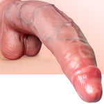 16 Inch Long Thick Huge Dildo Sex Toys, Skin Like Dual Density Silicone Big Anal Dildo For G-Spot, 6.77 Inch Girth Giant Dildos Realistic Penis Sex Toy Dildos With Suction Cup For Women Men