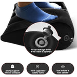 Sex Positions Pillow Sex Handcuffs Set Bondage-Handcuffs Wrist Cuffs Inflatable Lumbar Support Pillow Bed Restraints-Sex Pillow Sex Straps Sex Gifts Hip Support Pillow Bdsm Couples Sex Toy (Black)