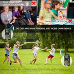 Walkie Talkies For Kids 22 Channel 2 Way Radio 3 Miles Long Range Handheld Walkie Talkies Durable Toy Best Birthday Gifts For 6 Year Old Boys And Girls Fit Adventure Game Camping (Green Camo 1)
