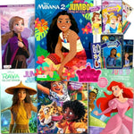 Princess Coloring & Activity Book Bundle with Stickers, Games & Puzzles